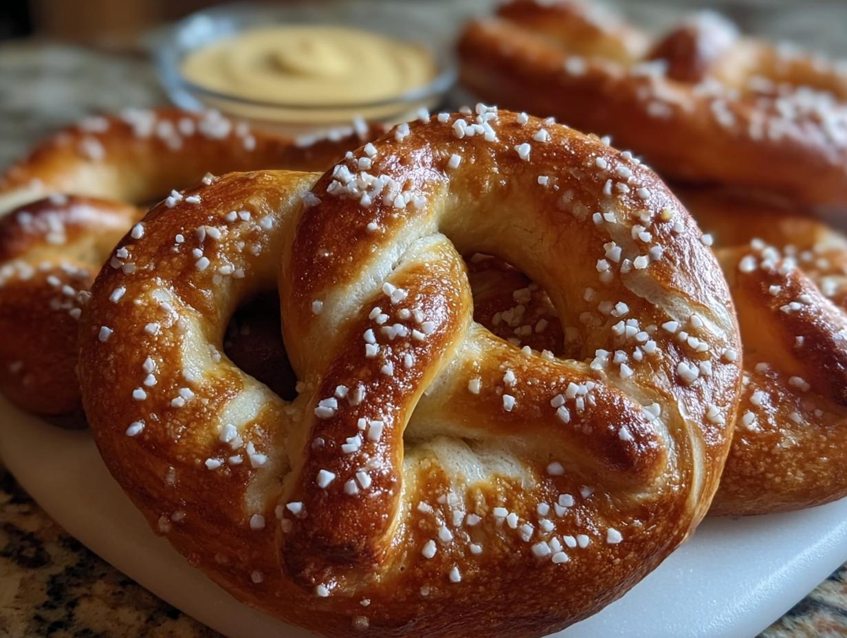 Crafting Soft Chewy Pretzels