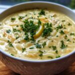 Creamy Avgolemono Soup