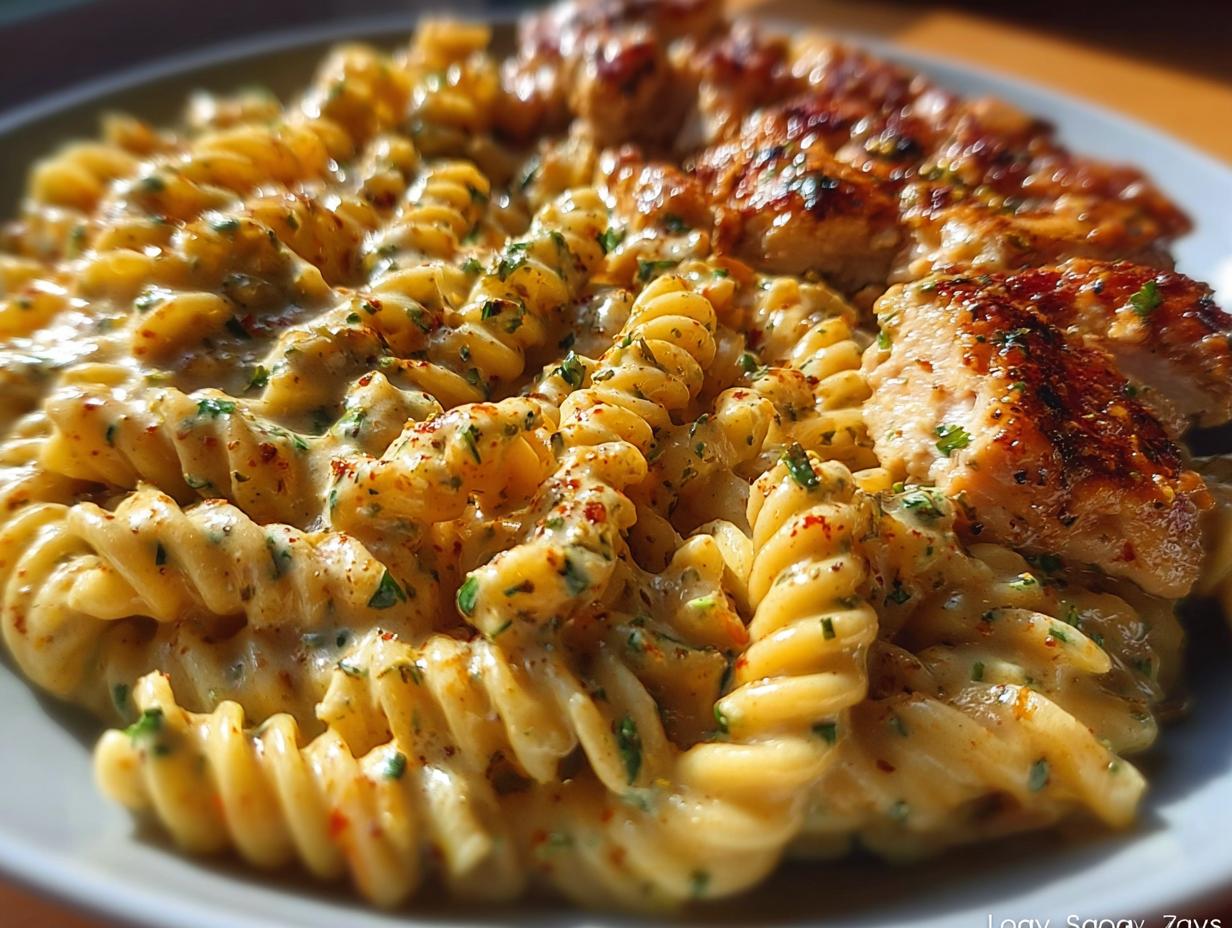 Creamy Cajun Chicken Rotini: Bold 35-Min Meal 5 Creamy Cajun Chicken Rotini: Bold 35-Min Meal - Creamy Cajun Chicken Rotini - additional detail