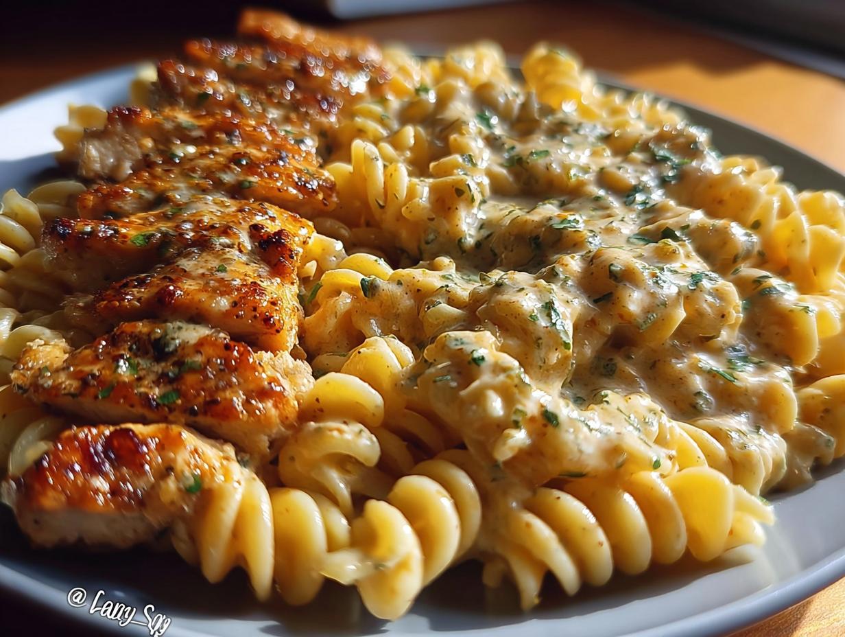 Creamy Cajun Chicken Rotini