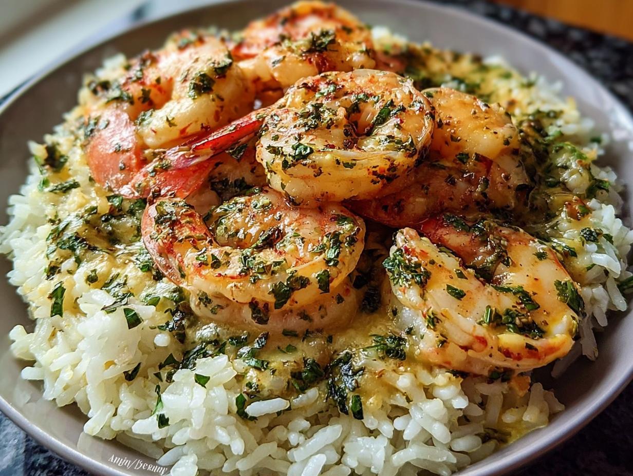 Creamy Herb Rice Garlic