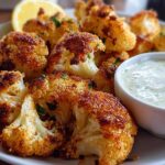 Crispy Baked Cauliflower Bites