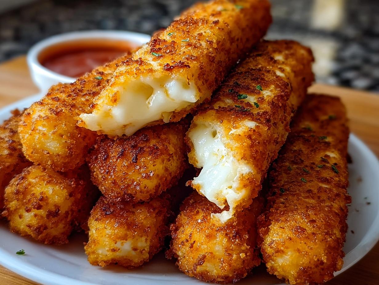 Crispy Mozzarella Sticks Youll