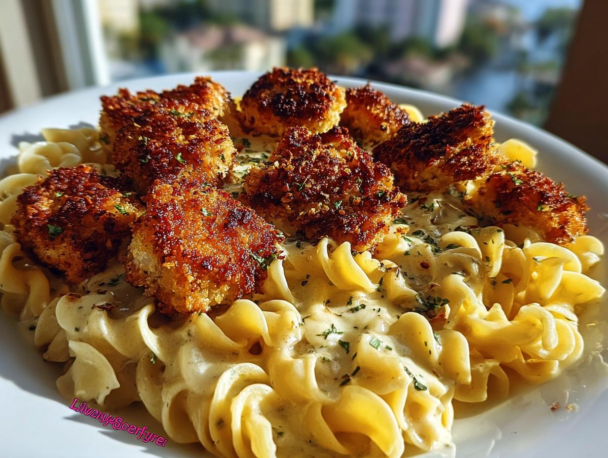 Crispy Parmesan Chicken Bites
