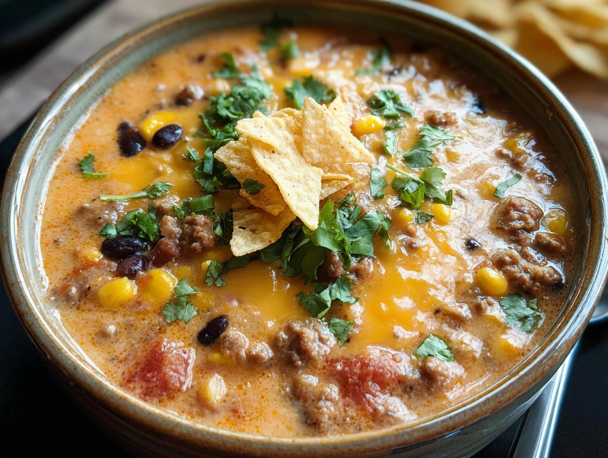 Crockpot Nacho Cheese Soup: Astonishingly Creamy Comfort 4 Crockpot Nacho Cheese Soup: Astonishingly Creamy Comfort - Crockpot Nacho Cheese Soup - additional detail