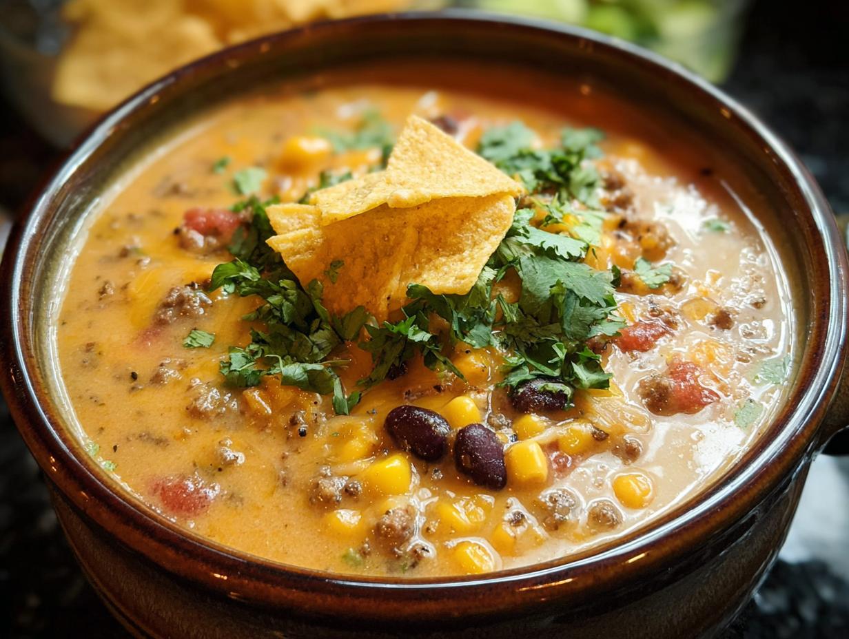 Crockpot Nacho Cheese Soup