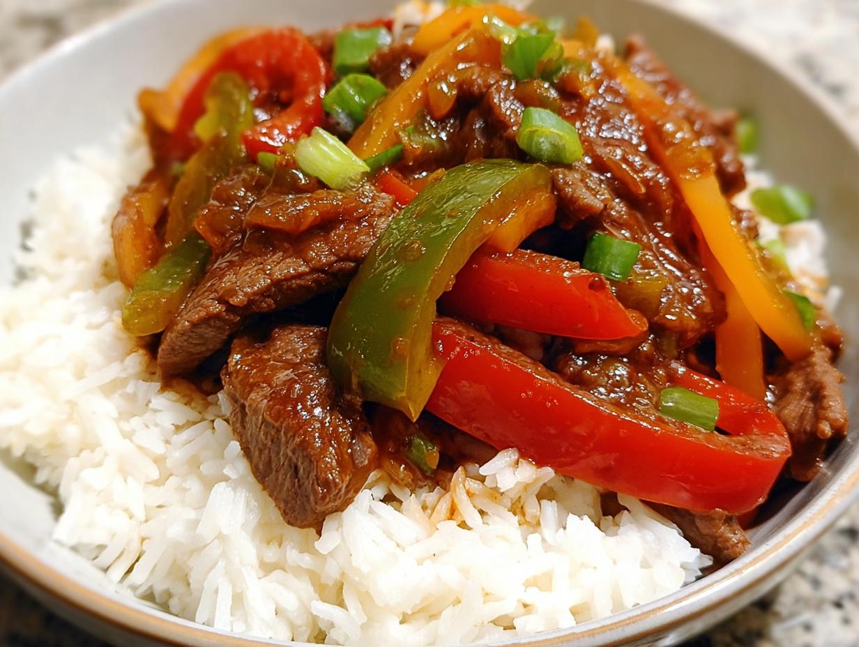 Crockpot Pepper Steak: Best 1-Pot Comfort - Crockpot Pepper Steak - main visual representation