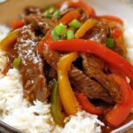 Crockpot Pepper Steak