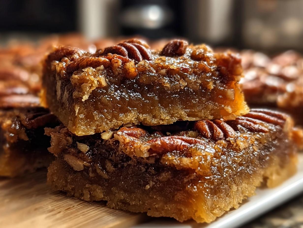 Decadent Pecan Pie Bars