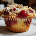 Fresh Cherry Muffins Summer