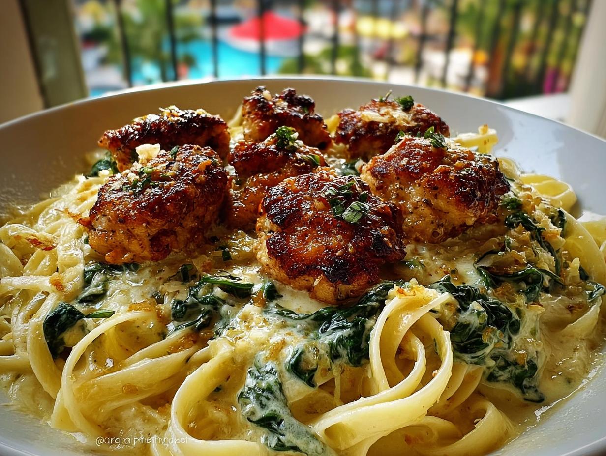 Amazing Garlic Chicken Bites Creamy Pasta Recipe - Garlic Chicken Bites Creamy - additional detail