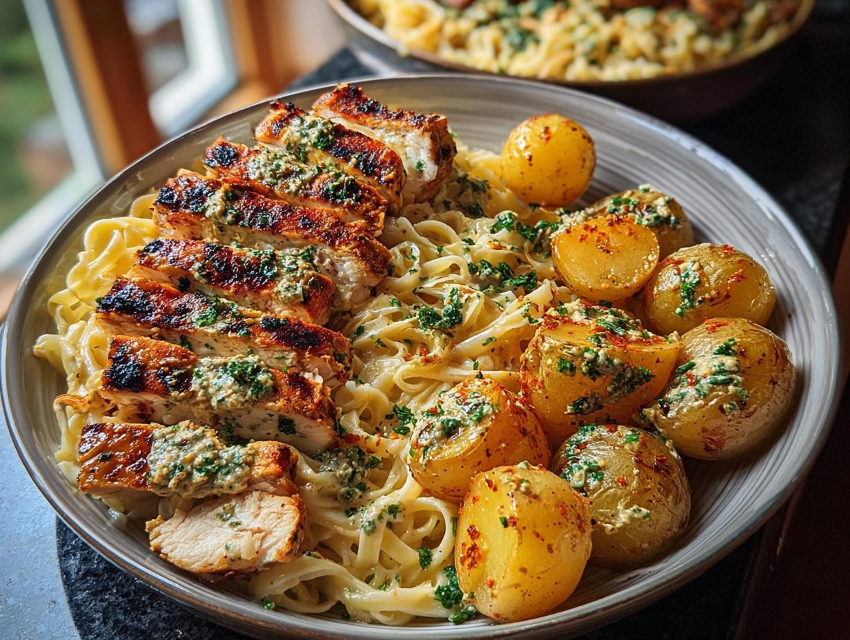 Greek Chicken Alfredo Garlic: 1 Amazing Recipe - Greek Chicken Alfredo Garlic - additional detail