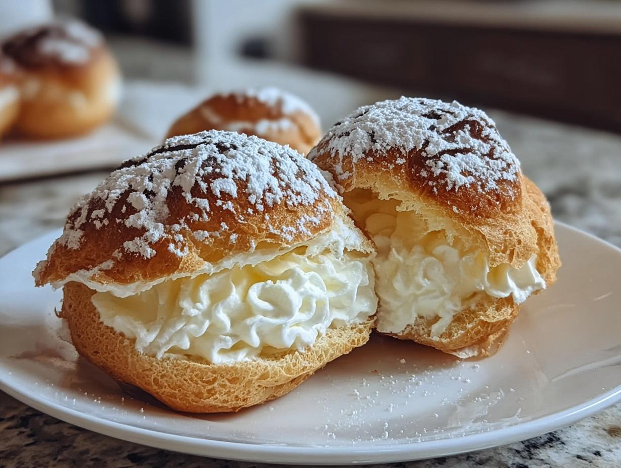 Italian Cream Puffs: 4 Easy Baking Secrets - Italian Cream Puffs - additional detail