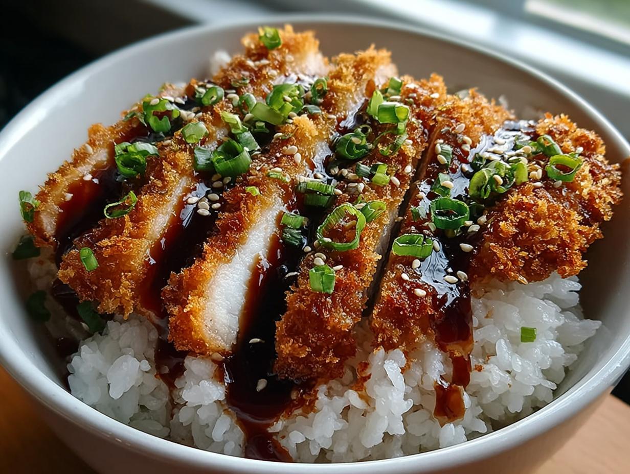 Japanese Katsu Bowls Tonkatsu: Amazing 15-Min Meal - Japanese Katsu Bowls Tonkatsu - additional detail