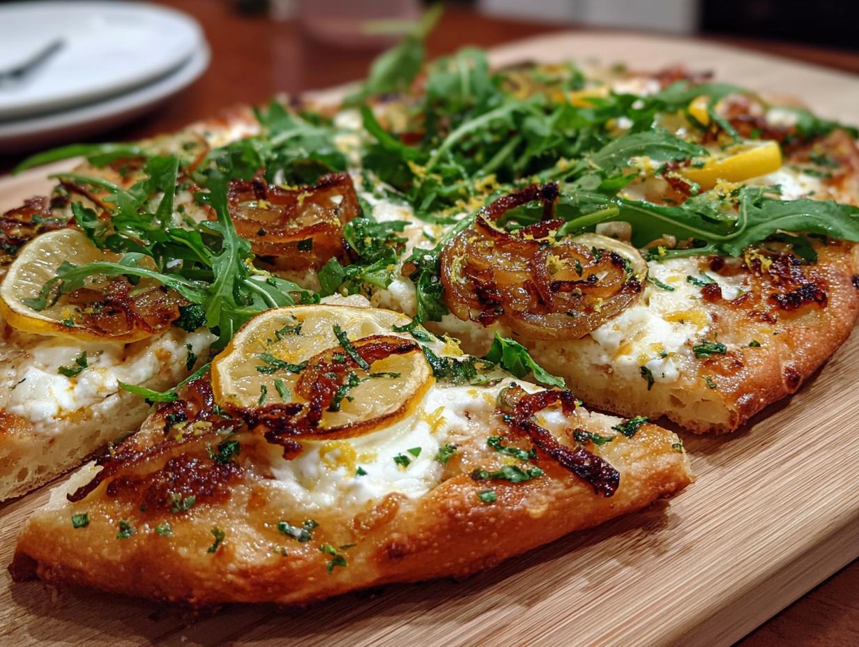 Lemon Pizza Zesty Twist: 1 Amazing Recipe - Lemon Pizza Zesty Twist - additional detail