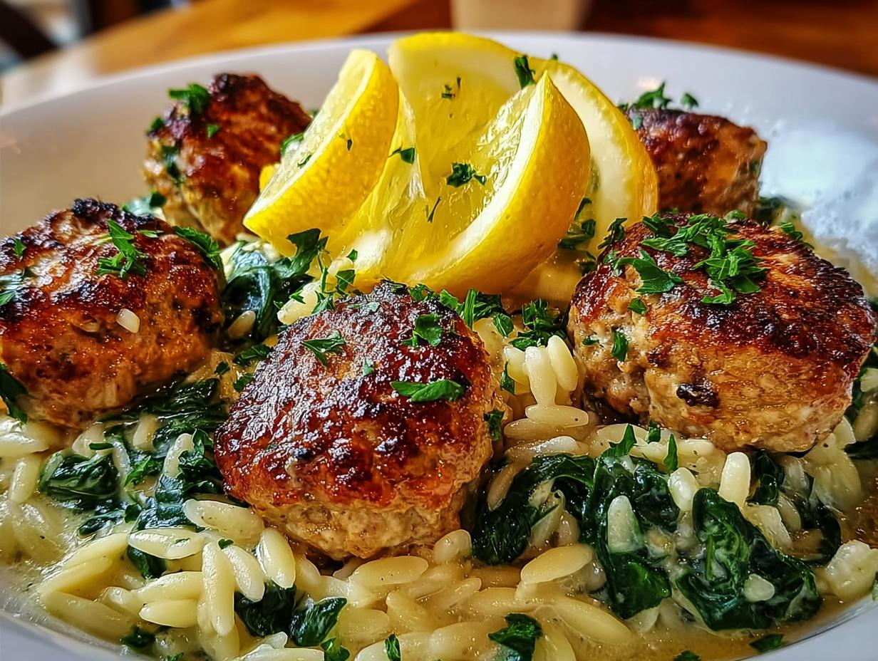 Lemony Chicken Ricotta Meatballs: 15-Min Magic - Lemony Chicken Ricotta Meatballs - main visual representation