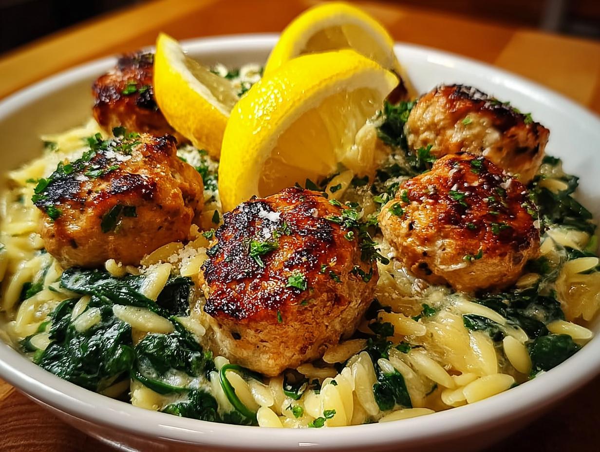 Lemony Chicken Ricotta Meatballs: 15-Min Magic - Lemony Chicken Ricotta Meatballs - additional detail