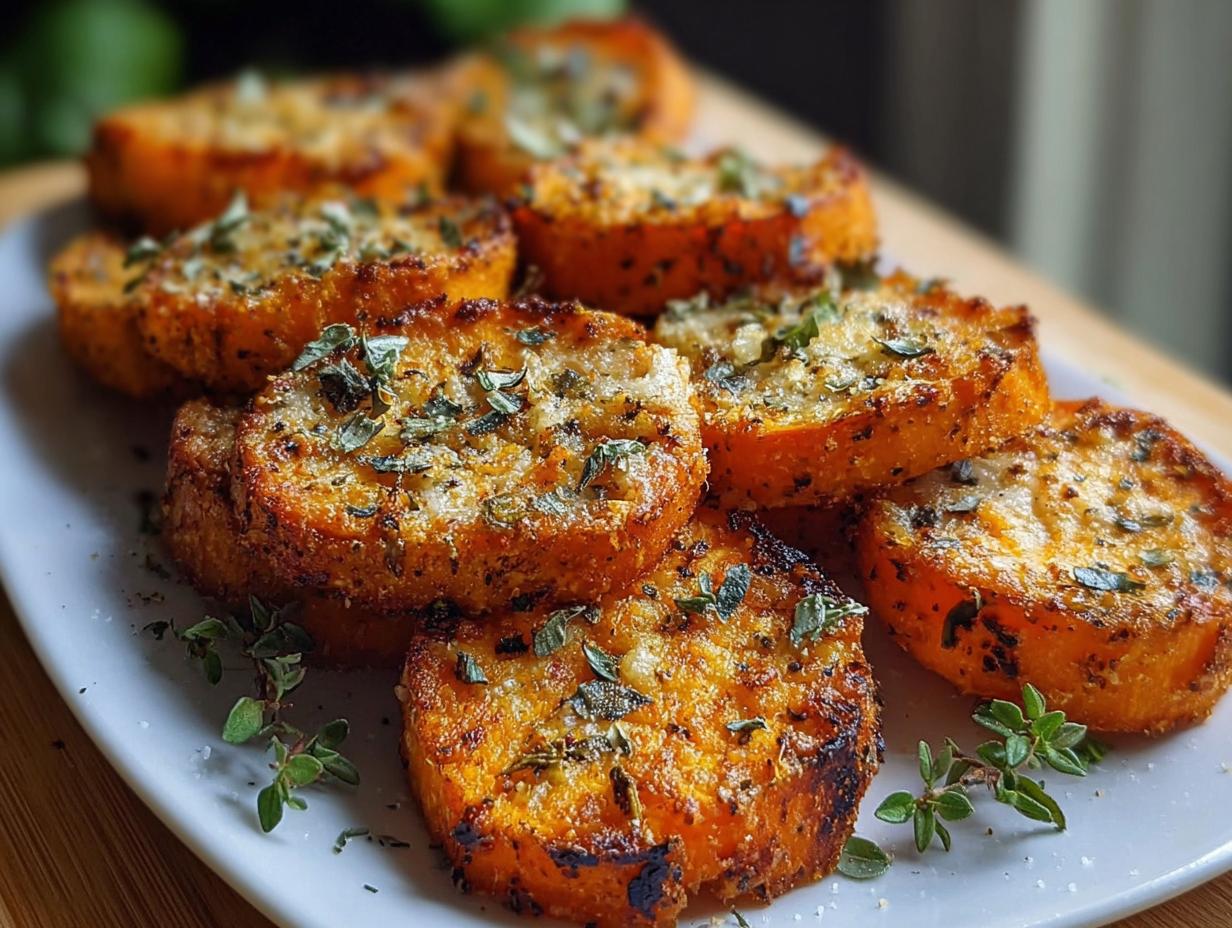 Parmesan Herb Sweet Potato: 1 AMAZING Side - Parmesan Herb Sweet Potato - additional detail