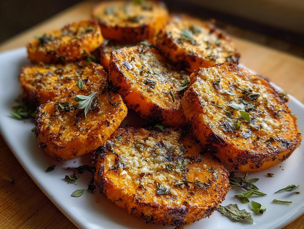 Parmesan Herb Sweet Potato