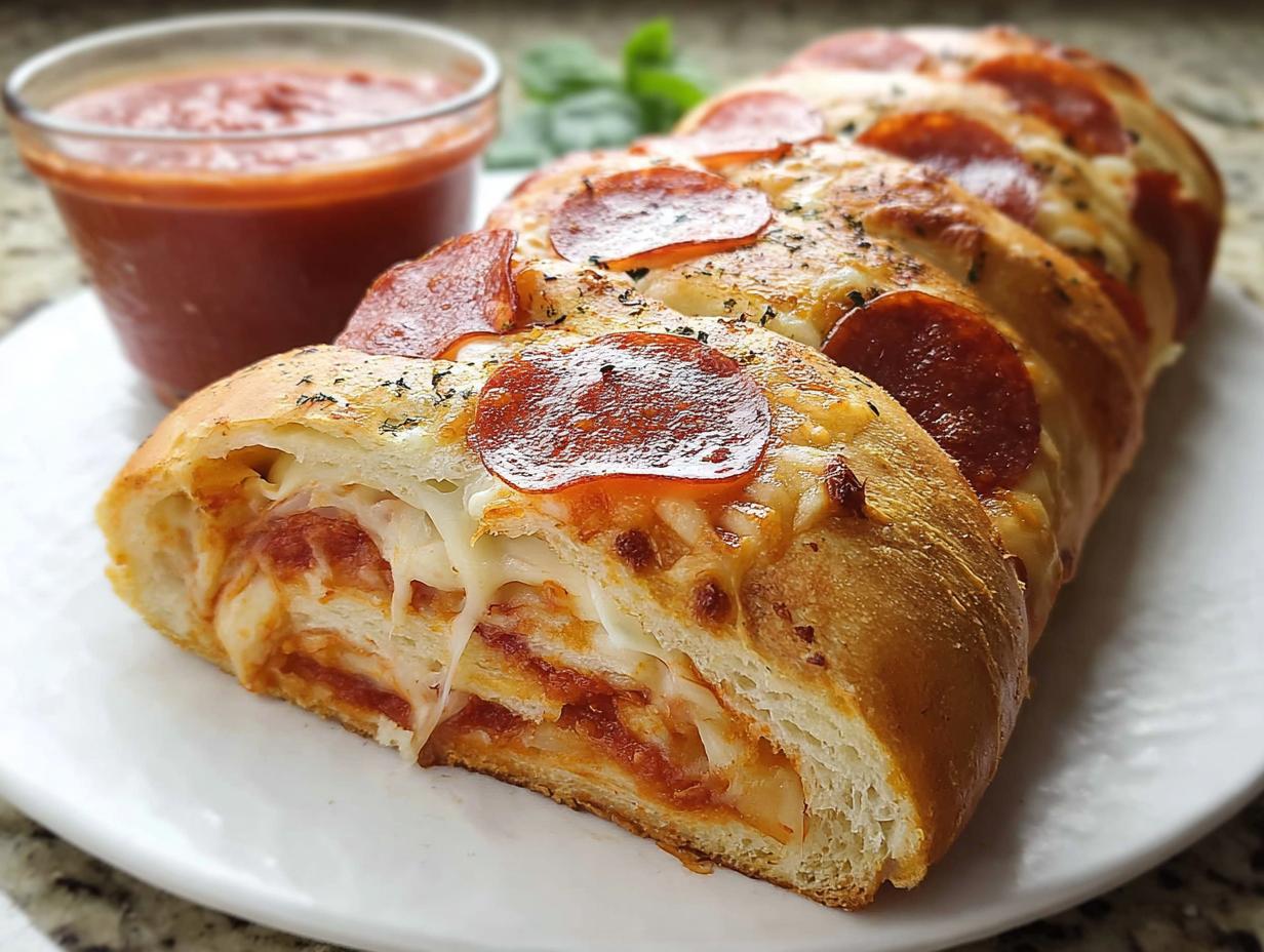 Pepperoni Bread Pizza
