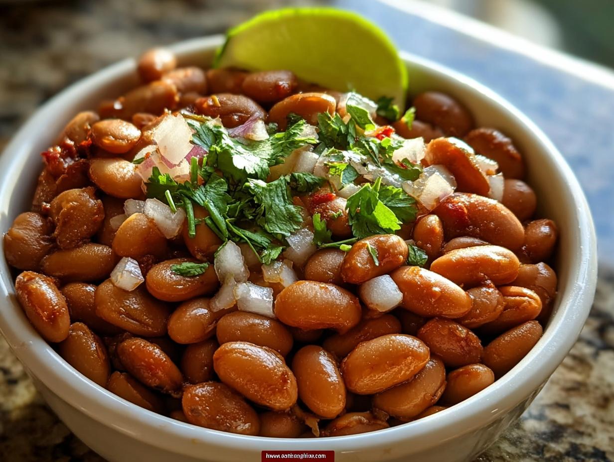 Pinto Beans Mexican Style