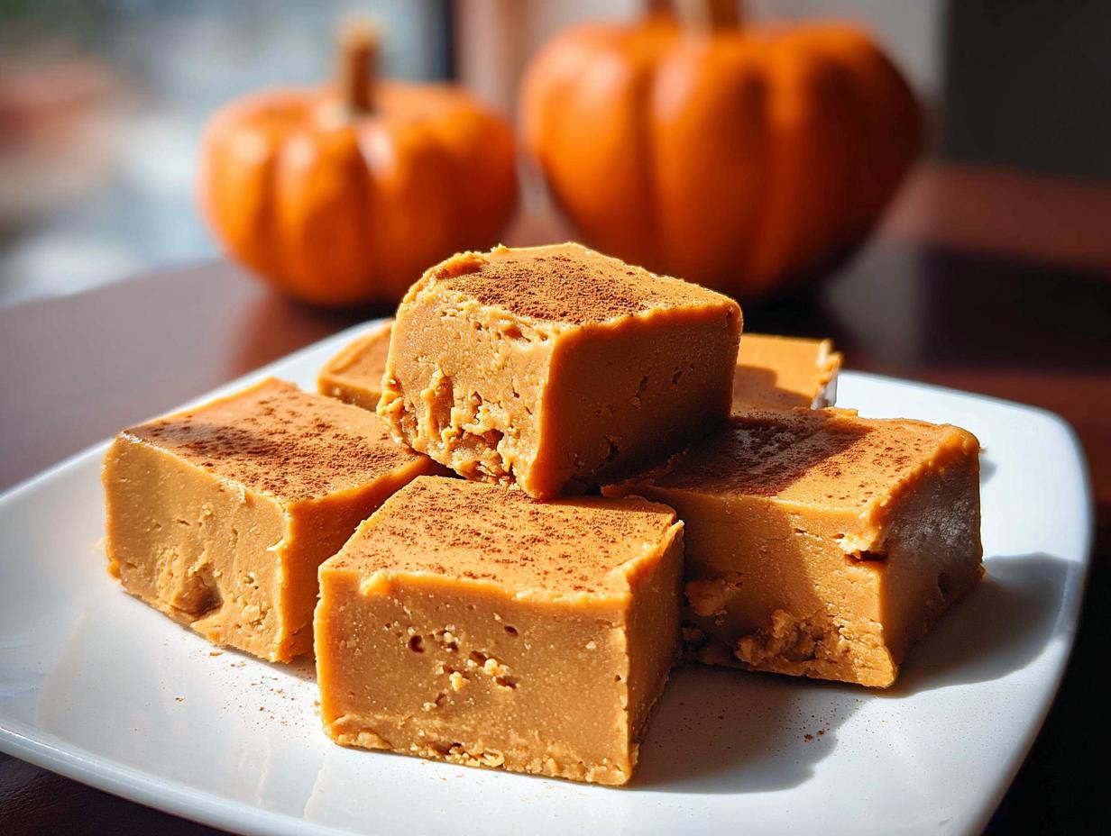 Pumpkin Spice Fudge: Easy Autumn Bliss in 10 Min - Pumpkin Spice Fudge - additional detail