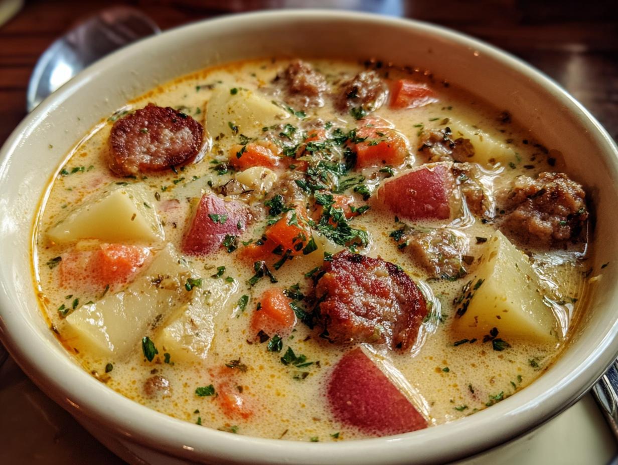 Sausage Potato Soup Comfort: 1 Amazing Recipe - Sausage Potato Soup Comfort - additional detail