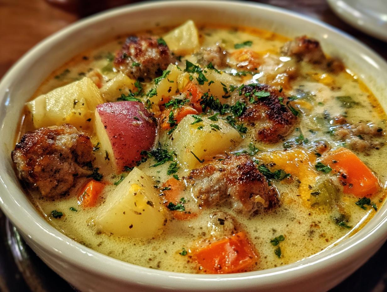 Sausage Potato Soup Comfort