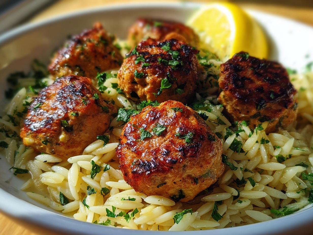 Savory Greek Chicken Meatballs: 1 Flavorful Twist - Savory Greek Chicken Meatballs - additional detail