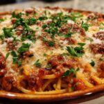 Slow Cooker Spaghetti Casserole