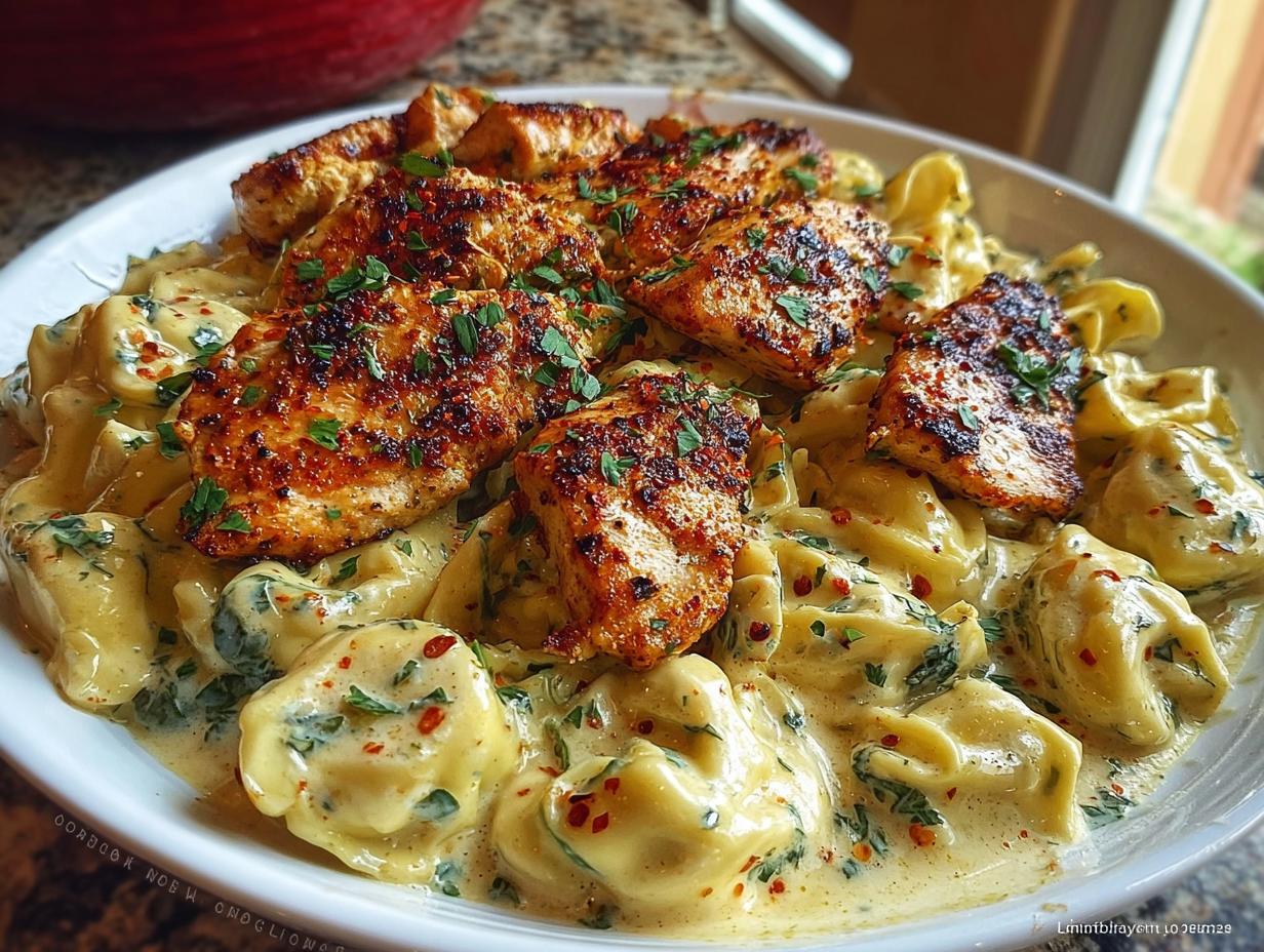 Spicy Garlic Chicken Tortellini: 4 Amazing Tips - Spicy Garlic Chicken Tortellini - additional detail
