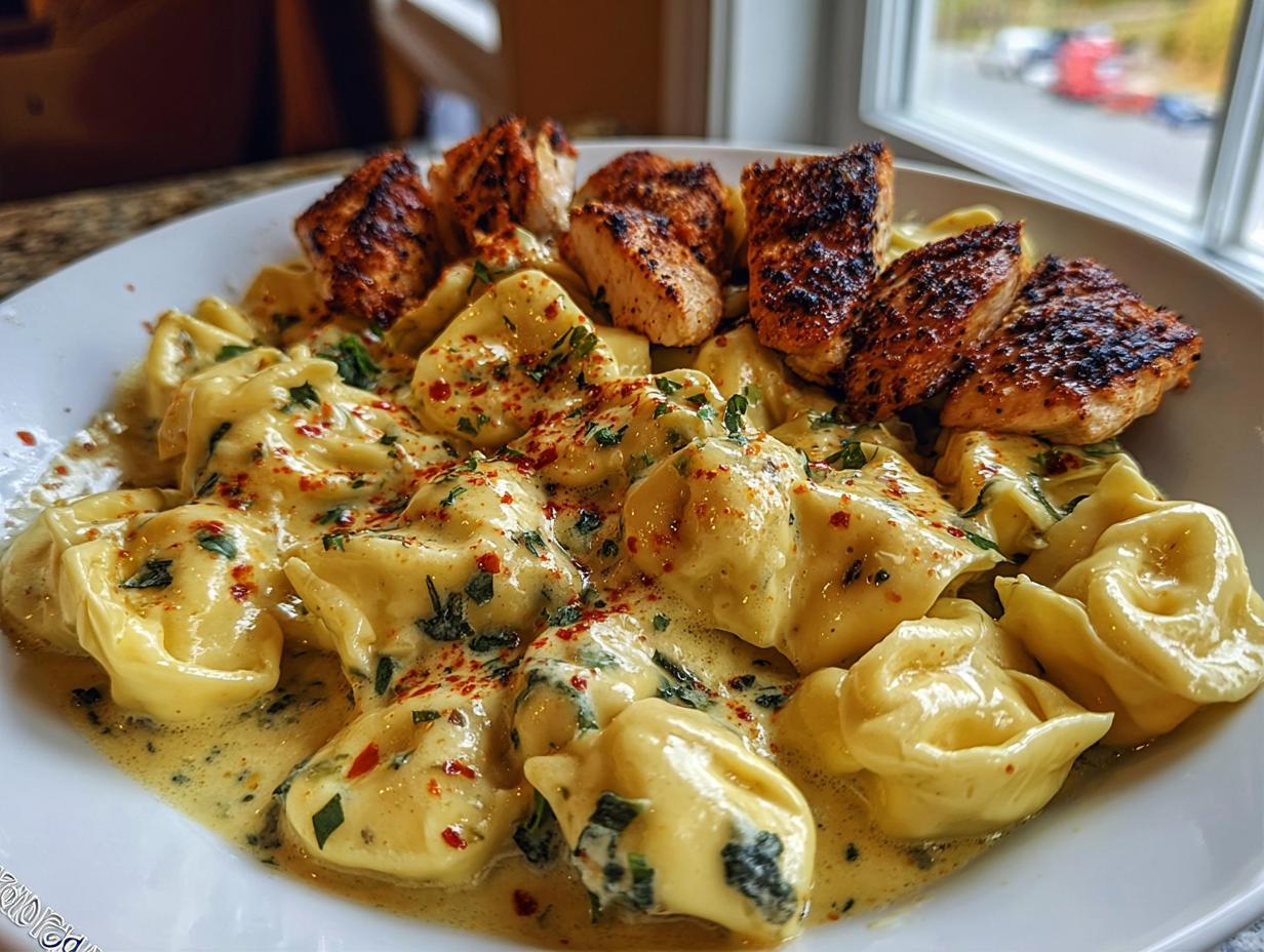 Spicy Garlic Chicken Tortellini: 4 Amazing Tips - Spicy Garlic Chicken Tortellini - additional detail