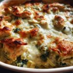 Spinach Artichoke Chicken Casserole