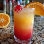 Sunrise Mocktail Refreshing Drink