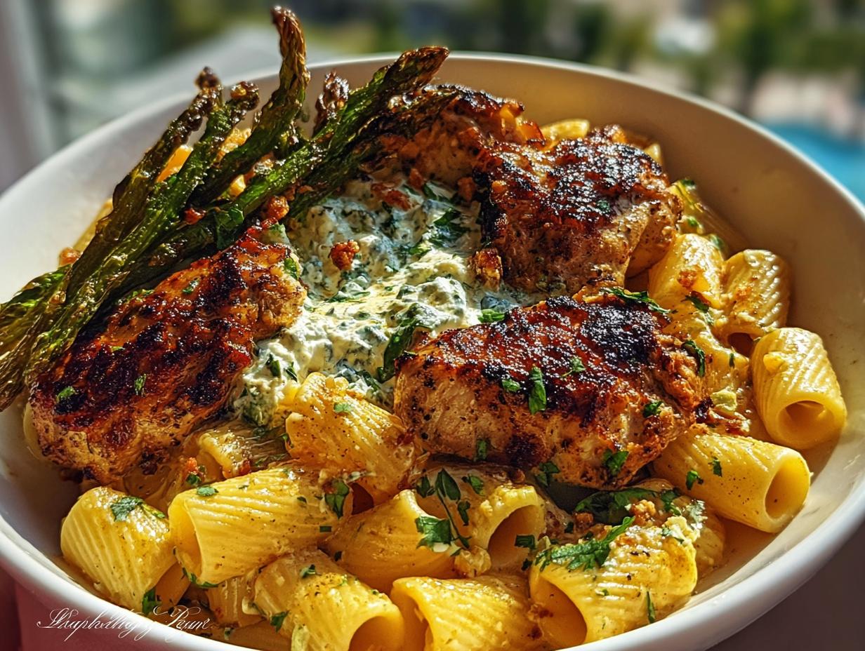 Zesty Greek Chicken Pasta: 1 Amazing Dinner - Zesty Greek Chicken Pasta - main visual representation