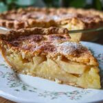 Apple Buttermilk Custard Pie