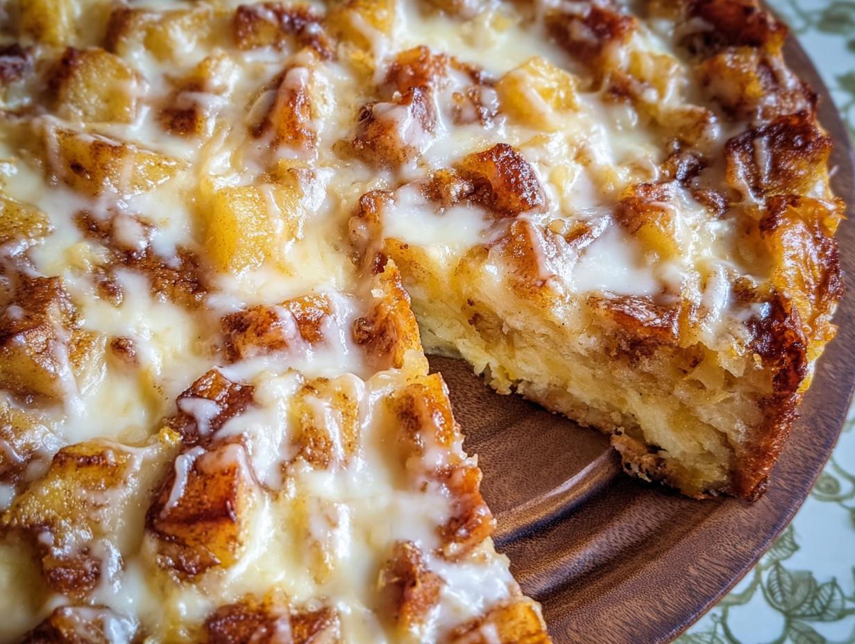 Apple Fritter Breakfast Casserole
