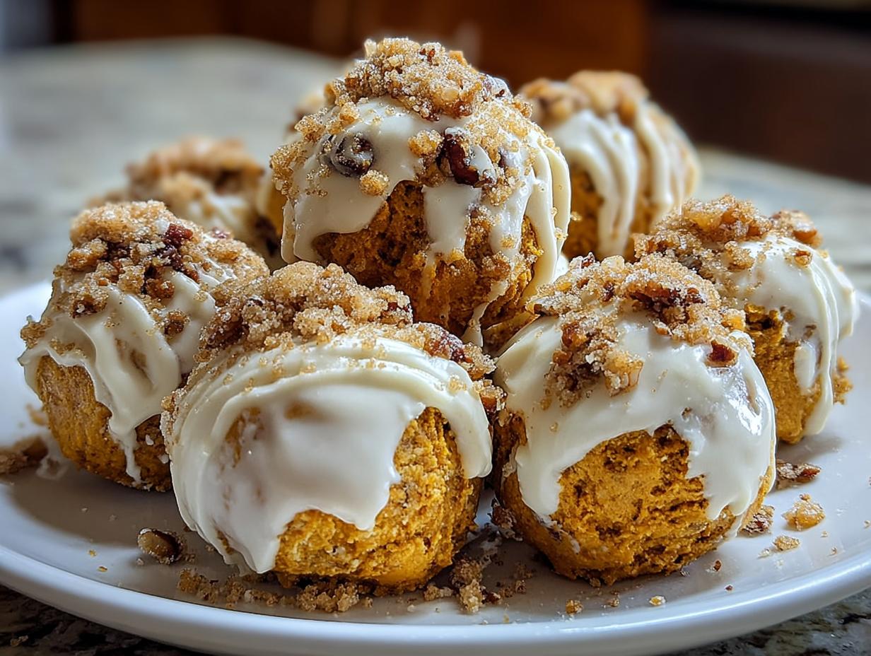 Bake Pumpkin Cheesecake Balls: 10 Amazing Treats 4 Bake Pumpkin Cheesecake Balls: 10 Amazing Treats - Bake Pumpkin Cheesecake Balls - additional detail