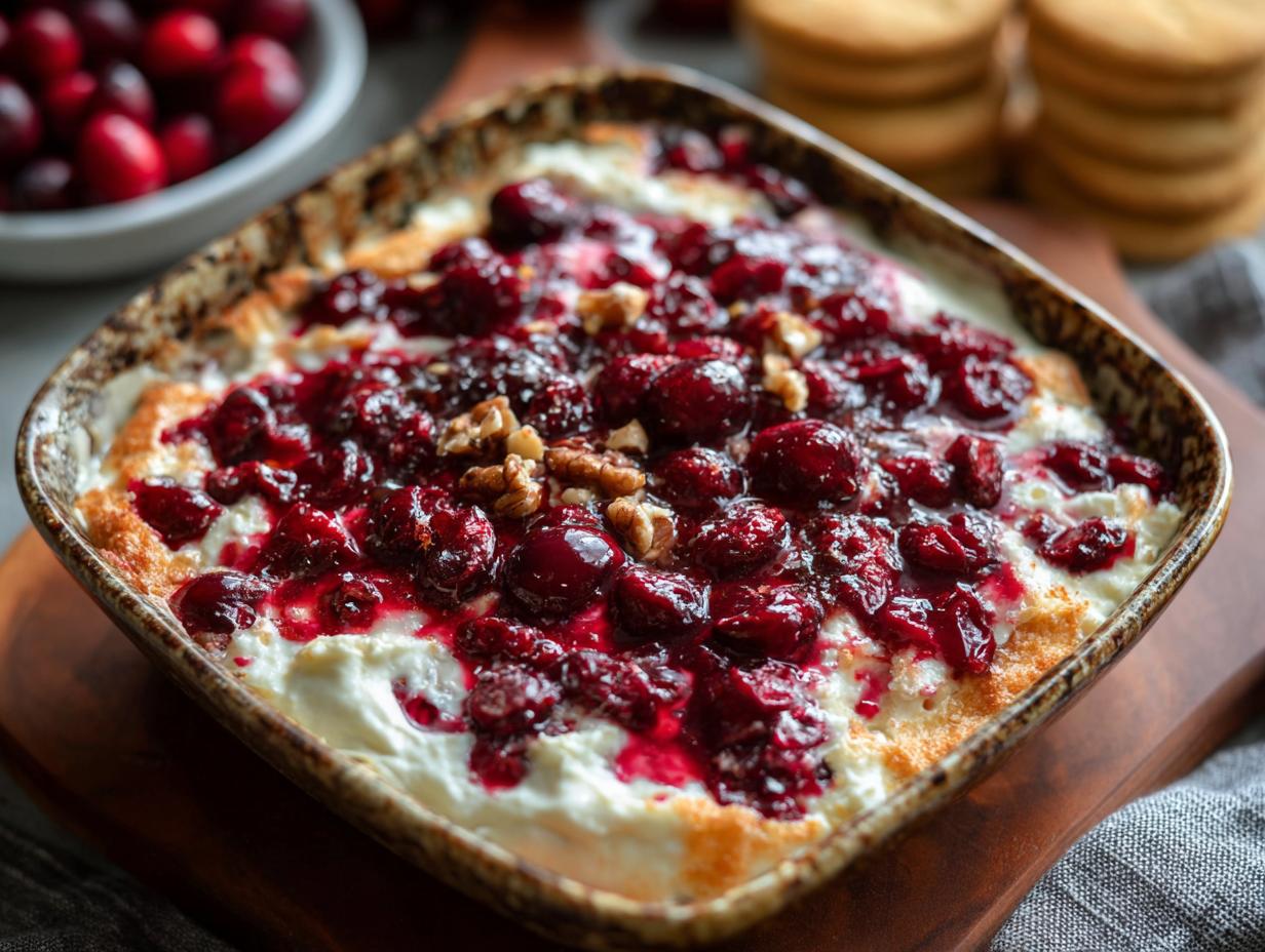 Baked Cranberry Cream Cheese: 10 Min Prep Magic 5 Baked Cranberry Cream Cheese: 10 Min Prep Magic - Baked Cranberry Cream Cheese - additional detail
