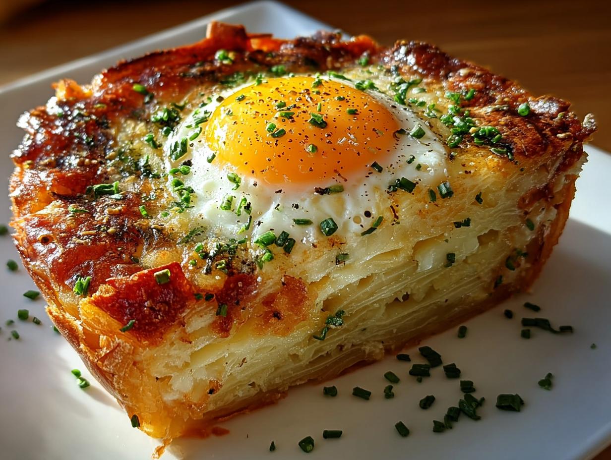 Baked Eggs Napoleon: 4 Amazing Twists 5 Baked Eggs Napoleon: 4 Amazing Twists - Baked Eggs Napoleon Breakfast - main visual representation