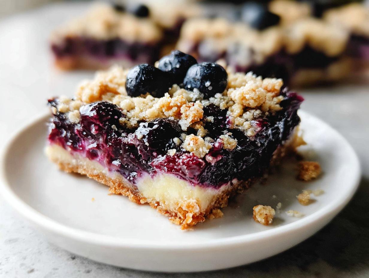 Blueberry Jamboree Bars: 20-minute sunshine - Blueberry Jamboree Bars - additional detail