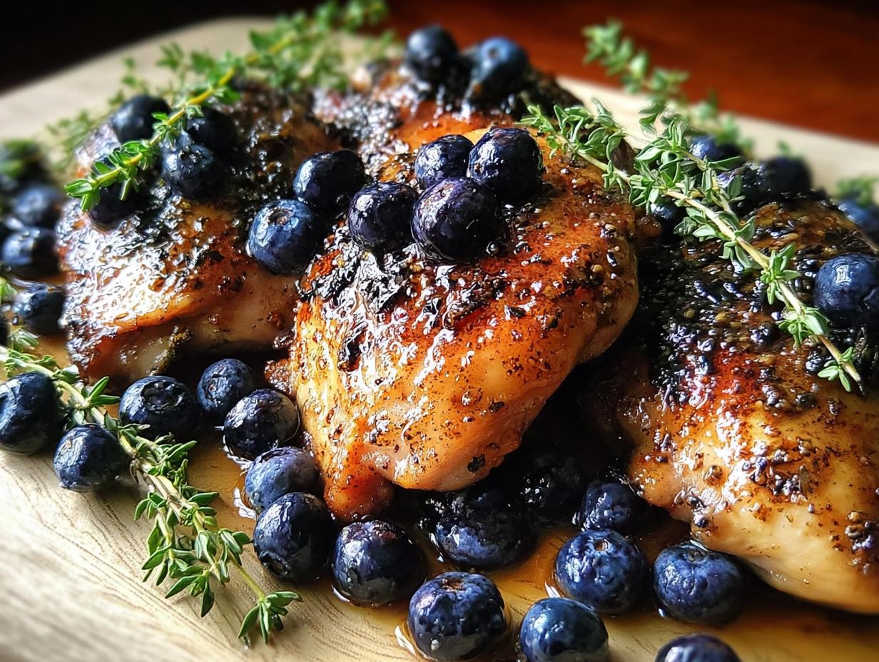 Blueberry Thyme Chicken