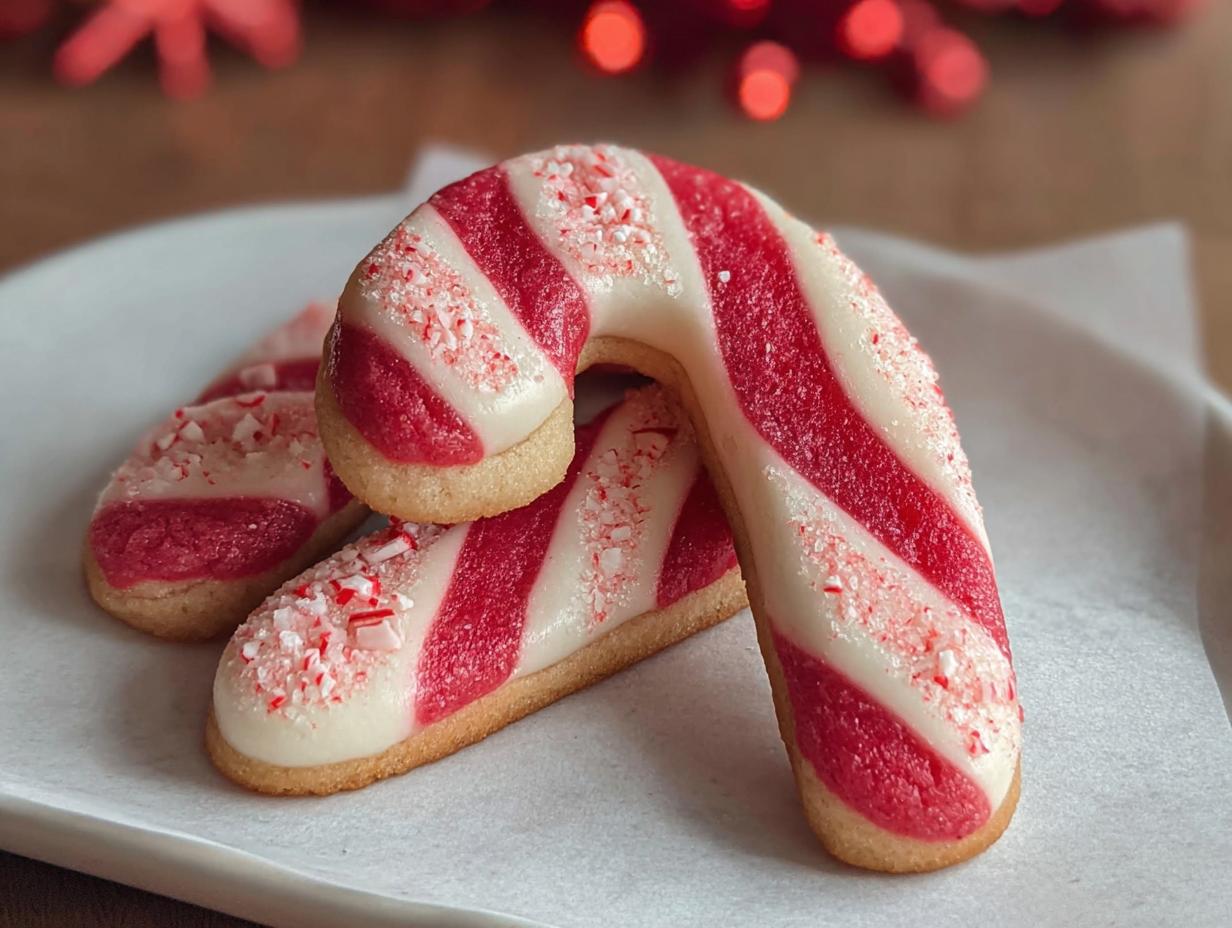 Delicious Candy Cane Cookies: Easy Festive Delight - Candy Cane Cookies - main visual representation