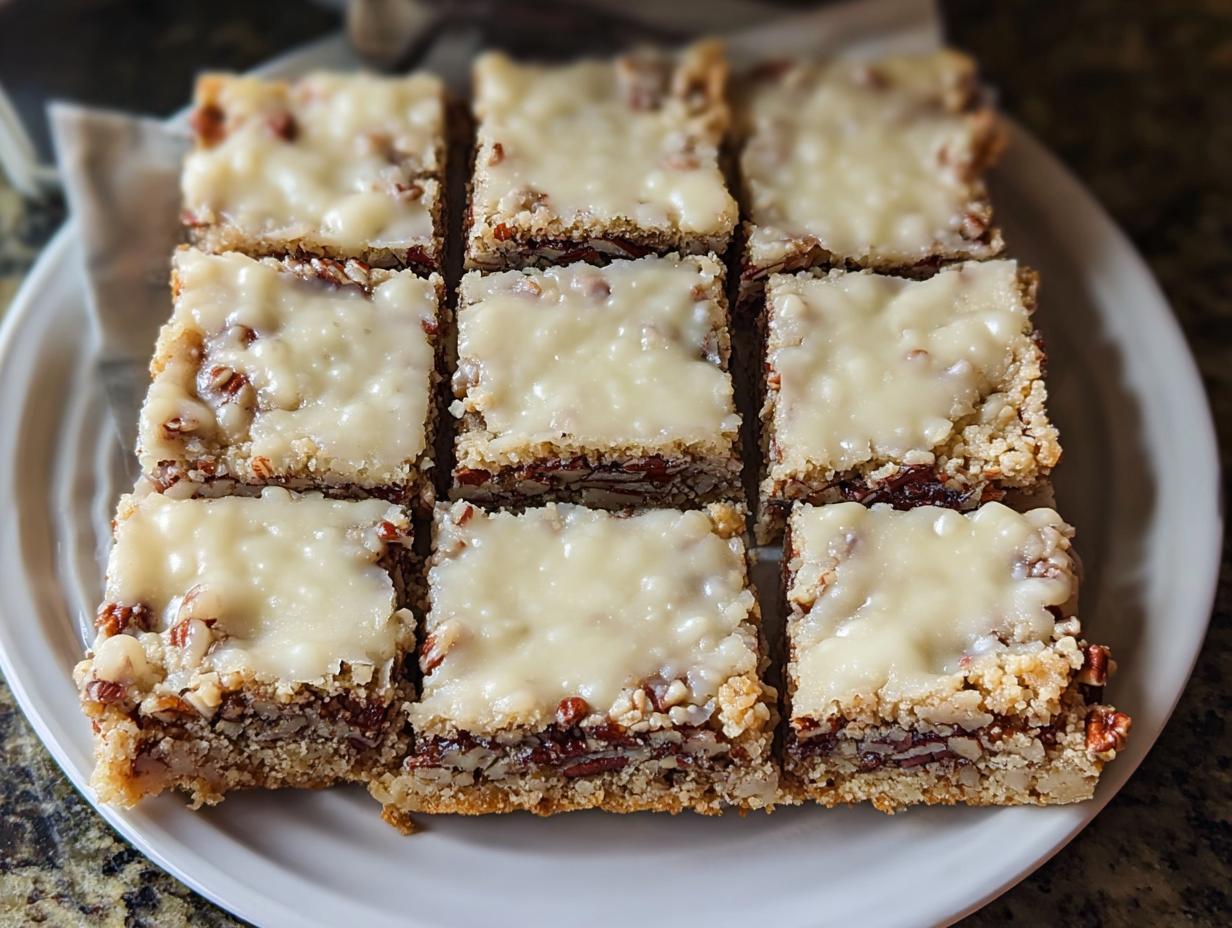 Amazing Carolina Pecan Bars Recipe - Carolina Pecan Bars - step-by-step preparation of crust