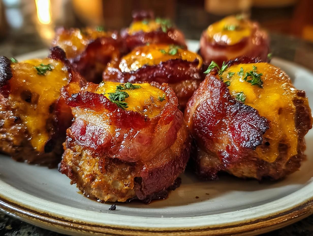 Melt-in-your-mouth Cheddar Stuffed BBQ Bacon - Cheddar Stuffed Bbq Bacon - additional detail