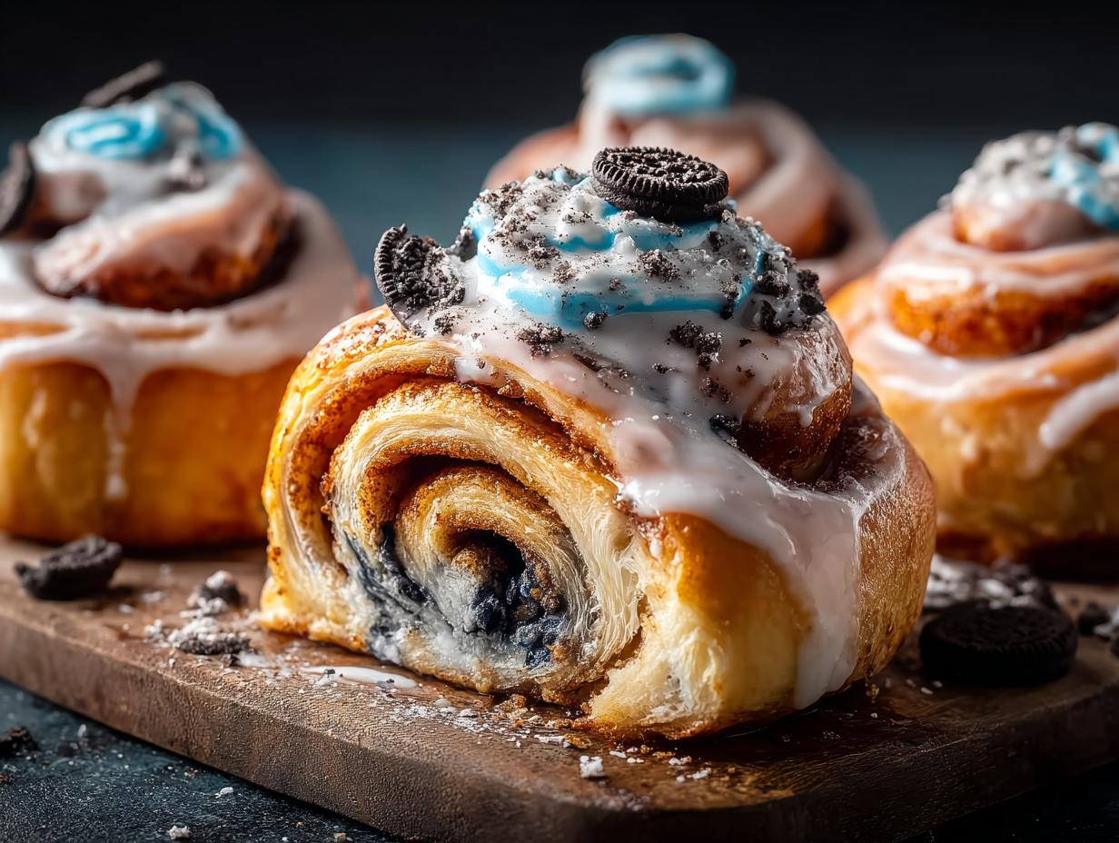 Cookie Monster Cinnamon Rolls: Amazing 2 Step Treat 5 Cookie Monster Cinnamon Rolls: Amazing 2 Step Treat - Cookie Monster Cinnamon Rolls - additional detail