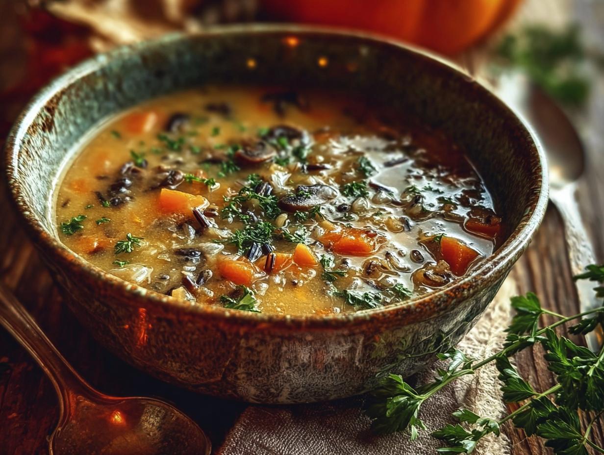 Cozy Autumn Wild Rice