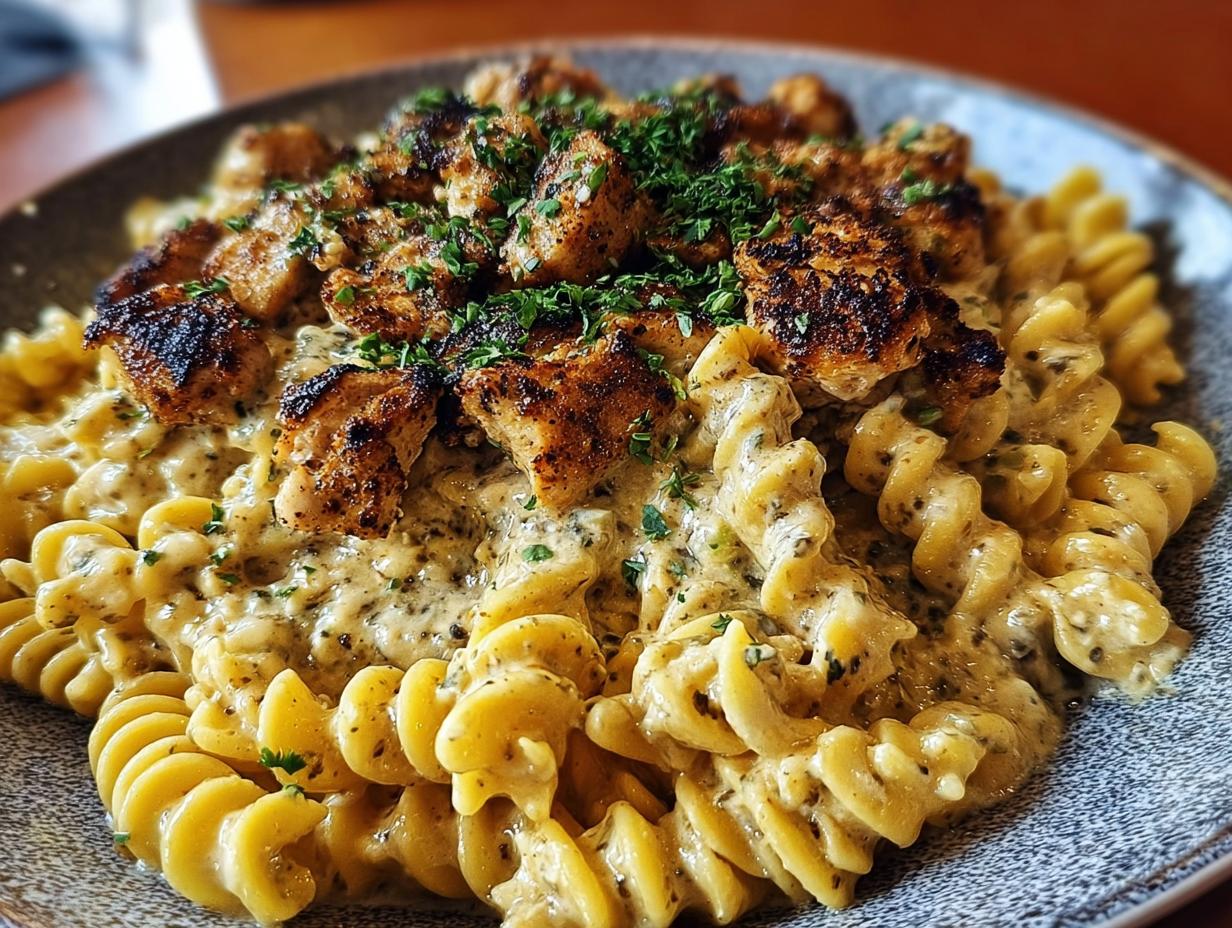 Creamy Parmesan Rotini Cajun
