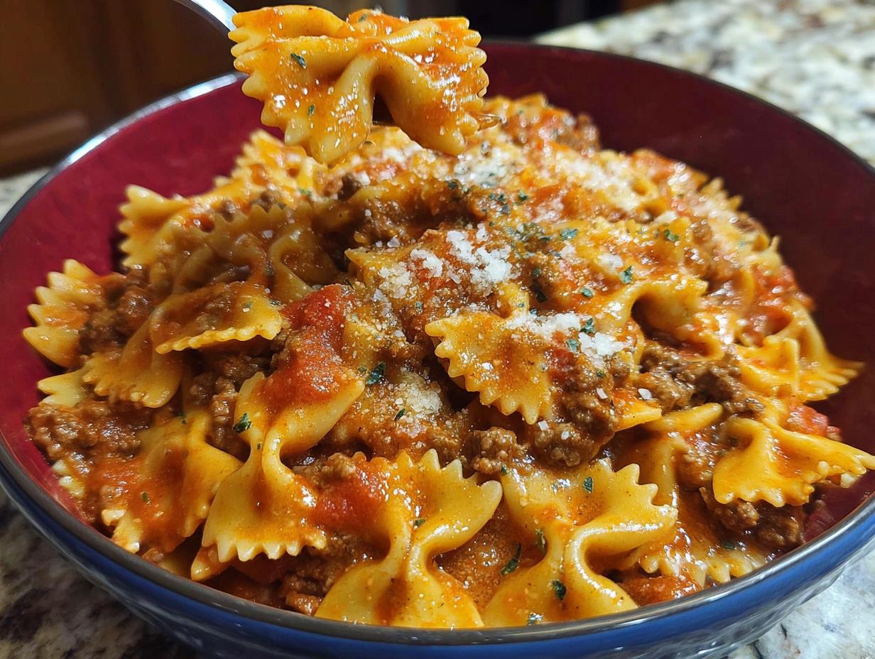 Creamy Velveeta Bowtie Pasta: 1 Easy Comfort 5 Creamy Velveeta Bowtie Pasta: 1 Easy Comfort - Creamy Velveeta Bowtie Pasta - additional detail