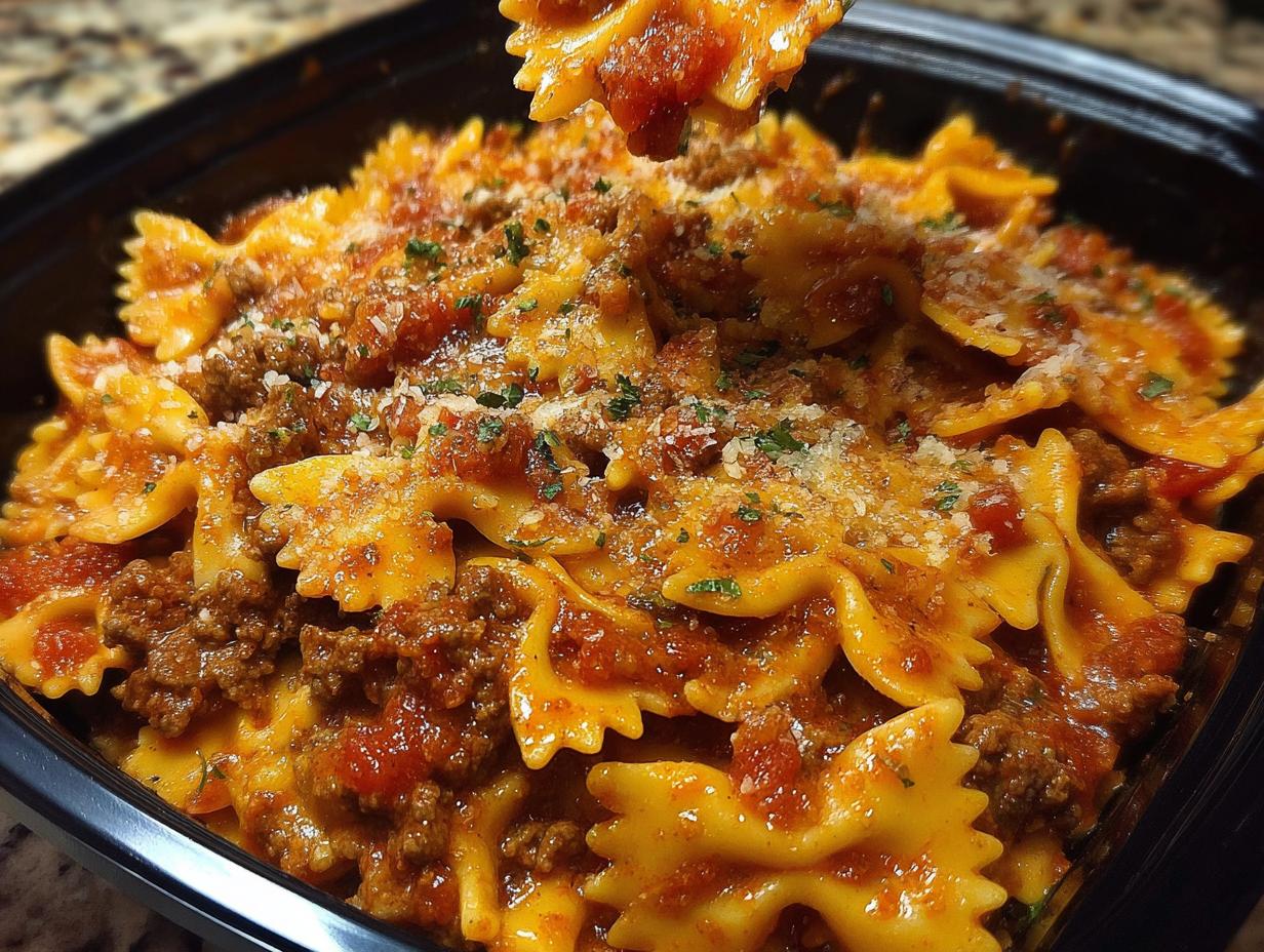 Creamy Velveeta Bowtie Pasta